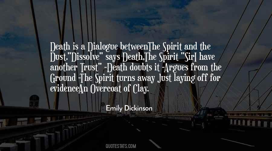 Death Emily Dickinson Quotes #785336