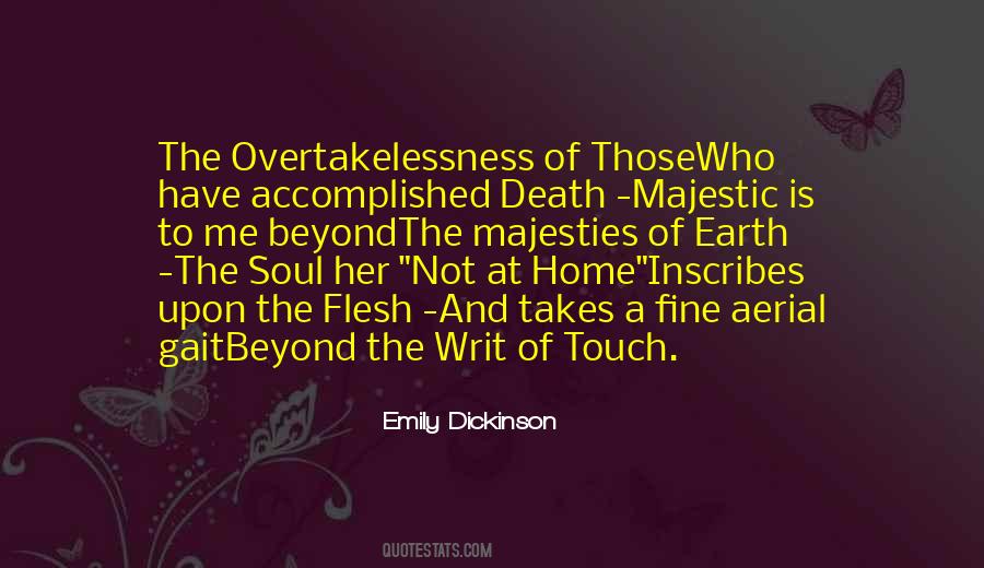 Death Emily Dickinson Quotes #891853