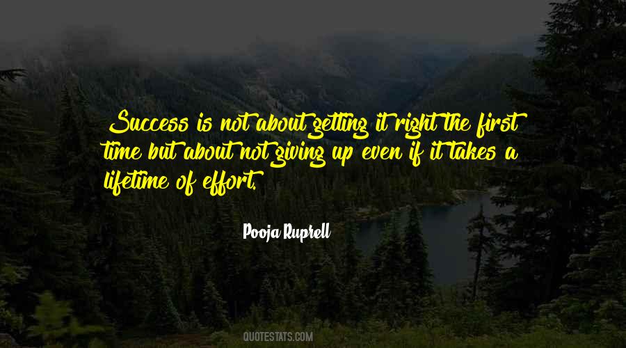Right Effort Quotes #735761