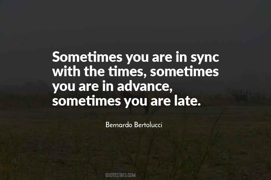 Quotes About Sync #1375354