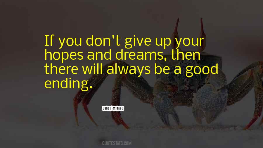 Good Hopes Quotes #1745273