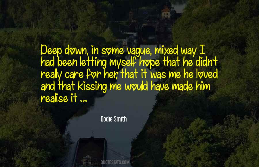 Quotes About Him Kissing Her #1218475