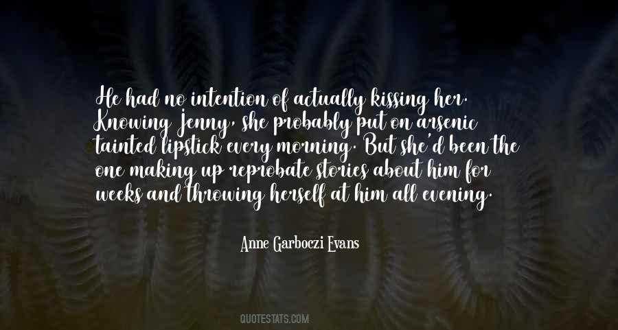 Quotes About Him Kissing Her #893464