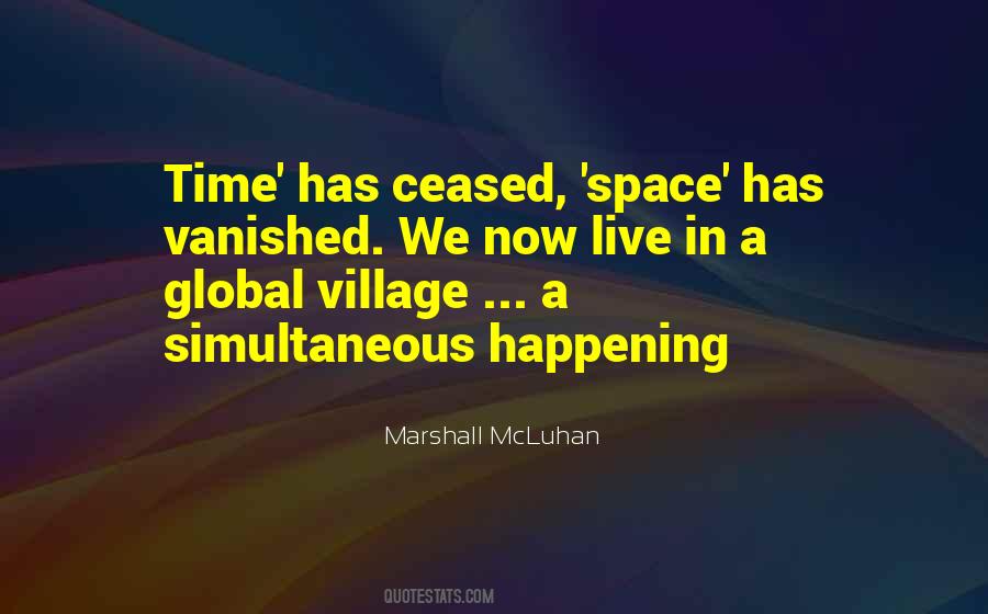 Quotes About Global Village #123602