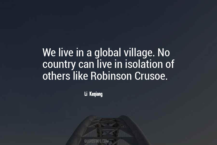 Quotes About Global Village #646767