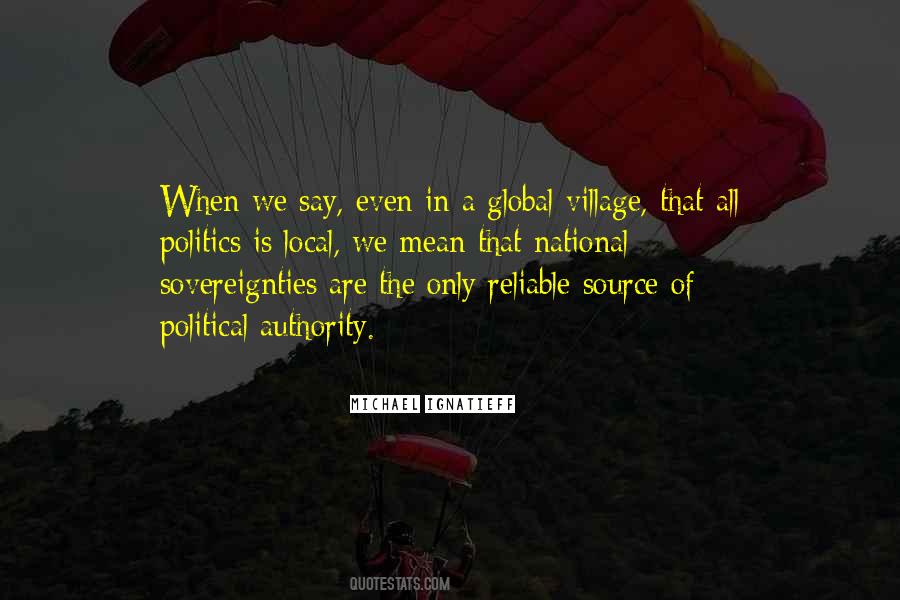 Quotes About Global Village #73972