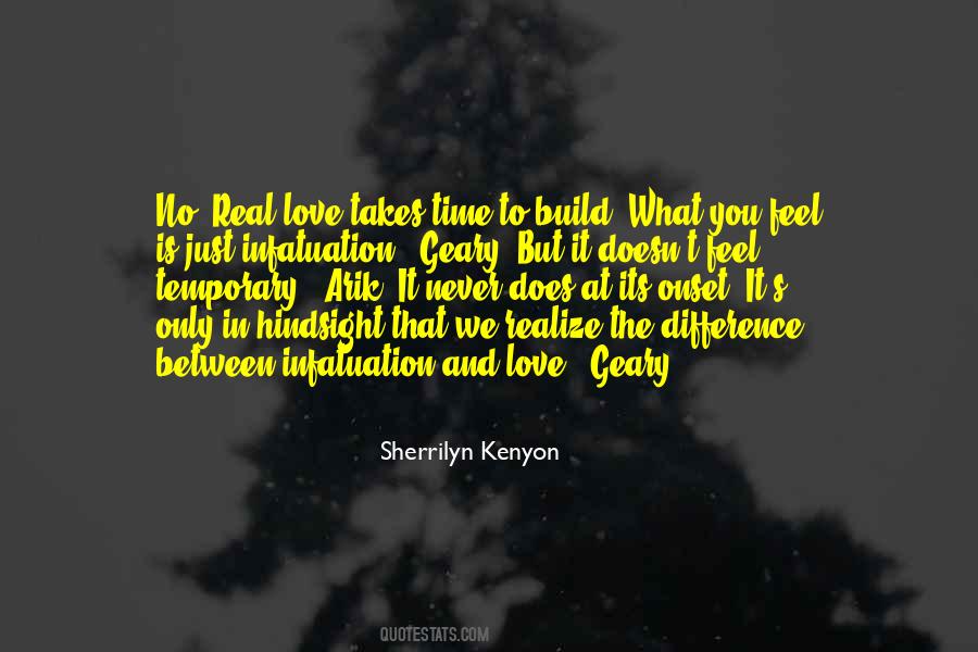 Difference Between Love And Infatuation Quotes #932504