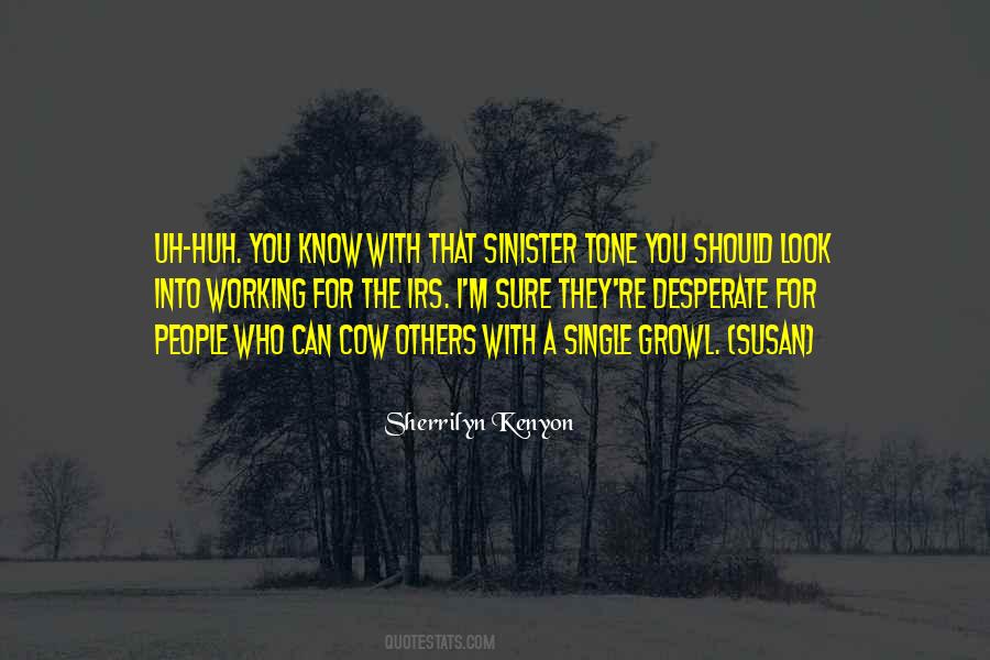 Sinister People Quotes #653032