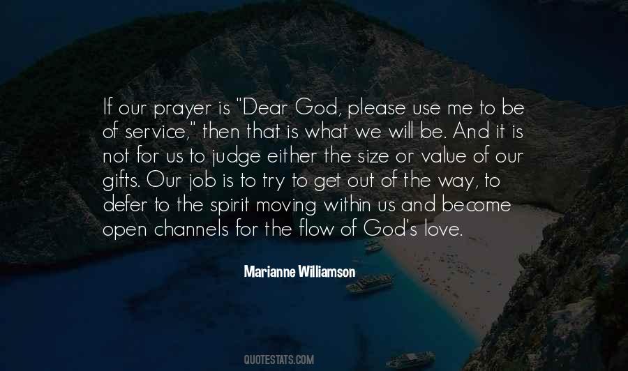 Quotes About God's Will For Us #1008014