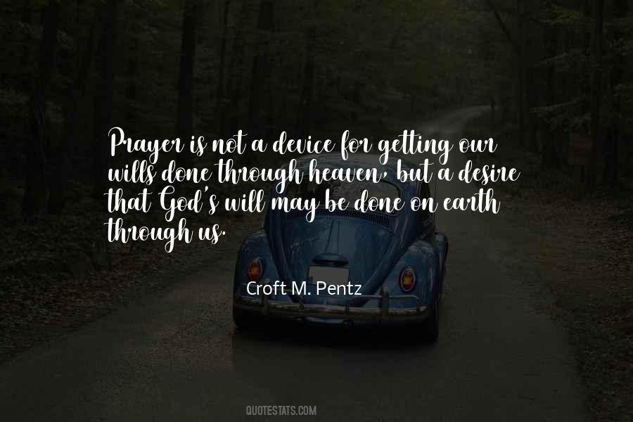 Quotes About God's Will For Us #466334