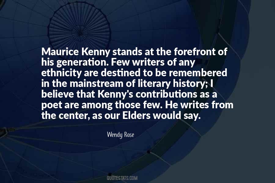 Our Elders Quotes #579974