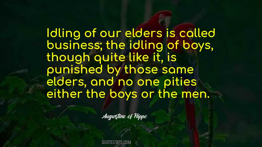 Our Elders Quotes #952437