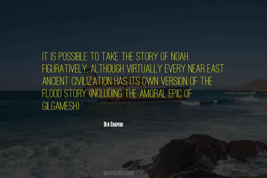 Quotes About Noah And The Flood #1090764