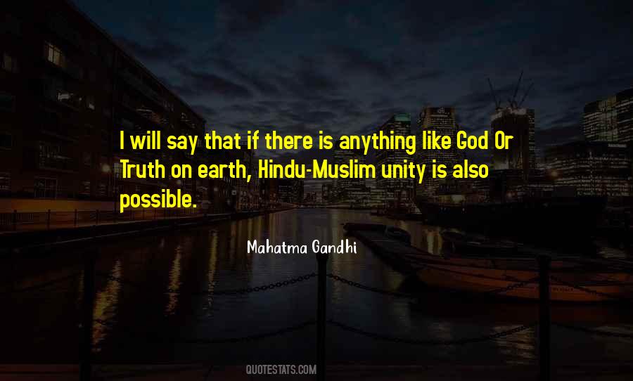 Quotes About Hindu Muslim Unity #25506