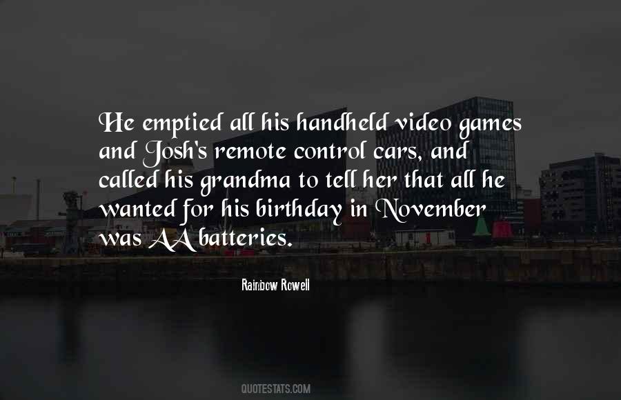 Quotes About Video Games #1096448