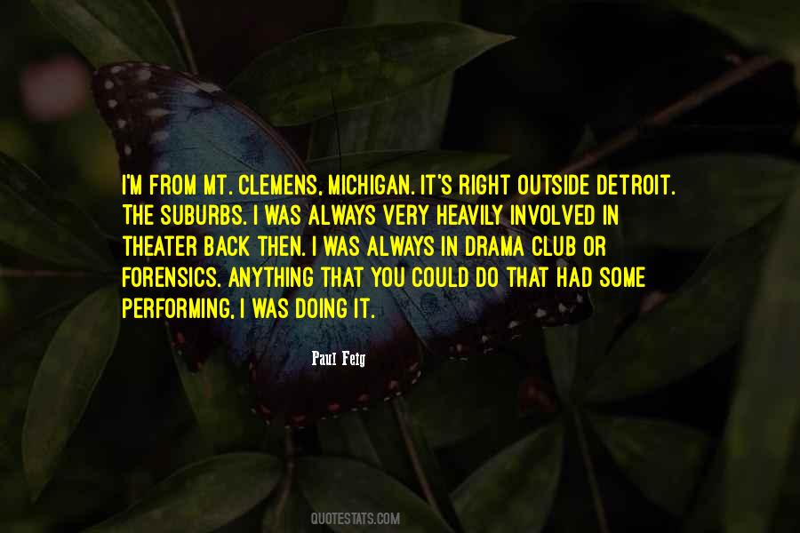 Quotes About Detroit Michigan #1296912