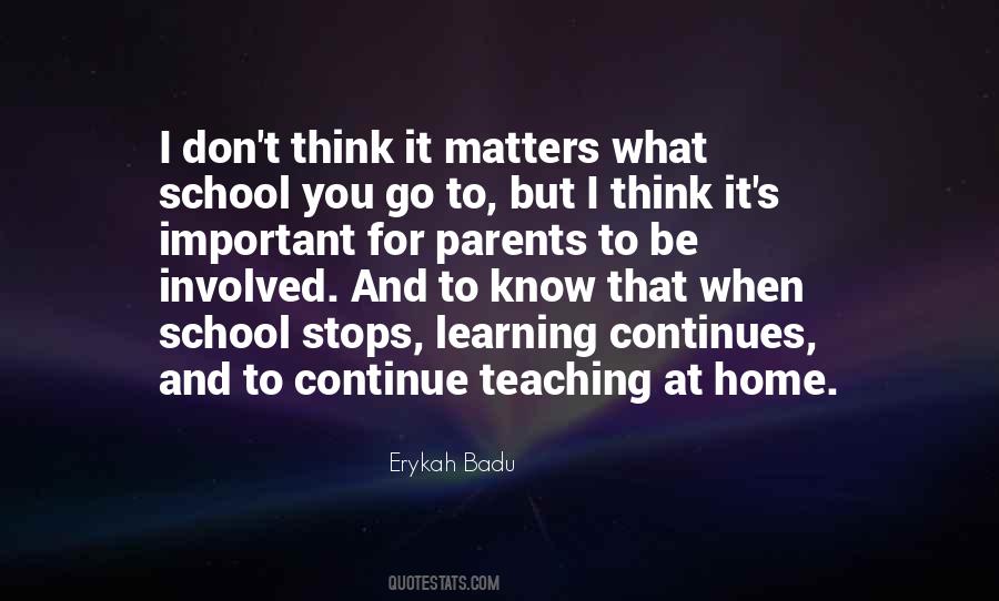 Quotes About School And Parents #27546