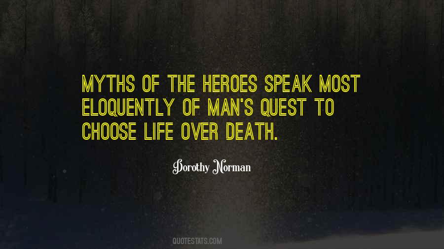 Quotes About Myths #1175119