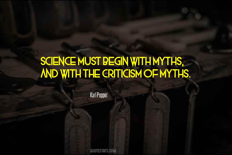 Quotes About Myths #889611