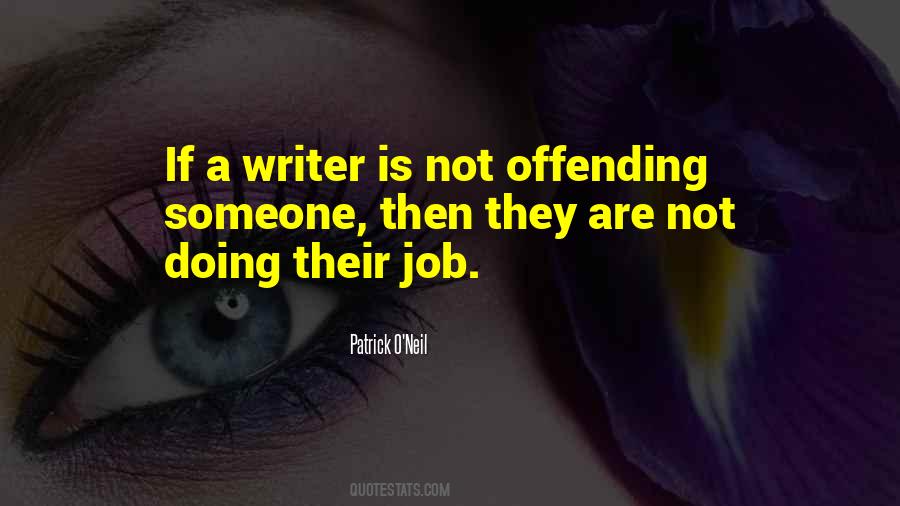 Quotes About Offending #1640308