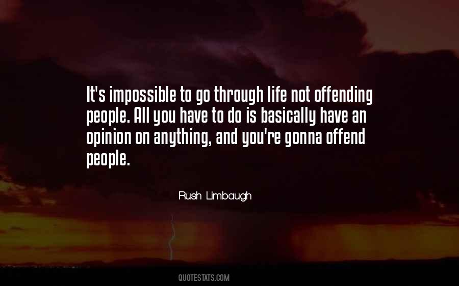 Quotes About Offending #1723289