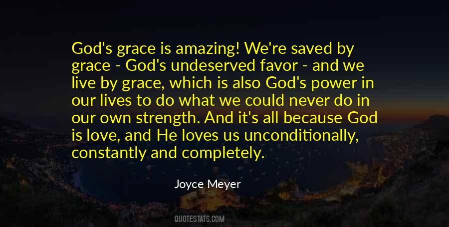 Quotes About God's Amazing Grace #1104114