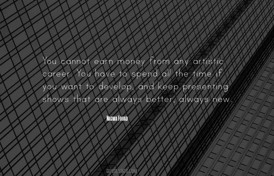 Career And Money Quotes #97336