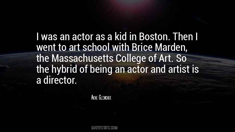 Being An Actor Quotes #1331433