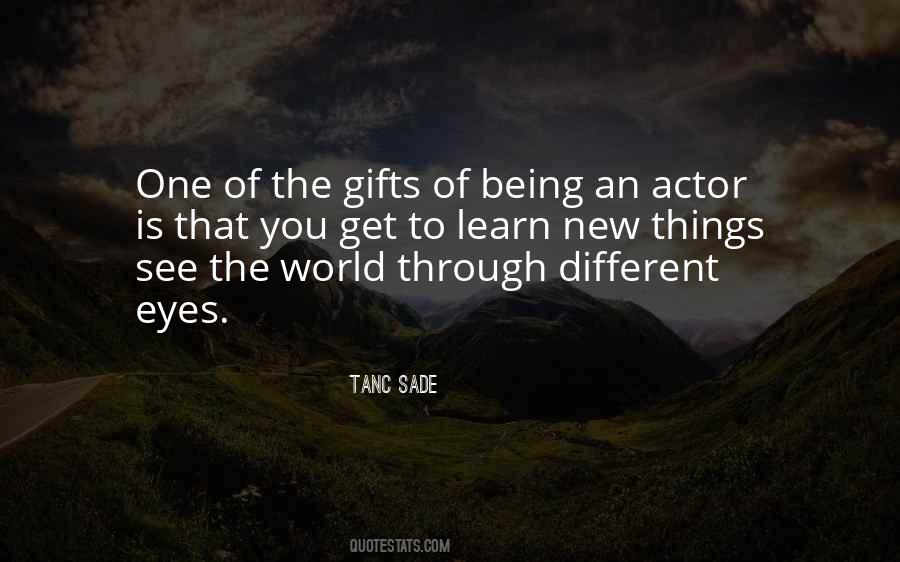 Being An Actor Quotes #1733447