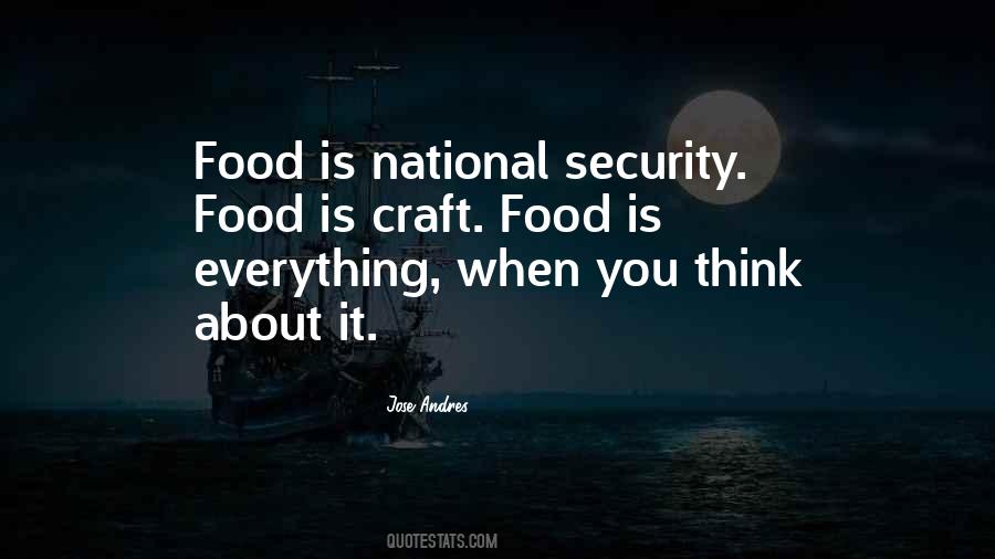 Quotes About Food Security #879059