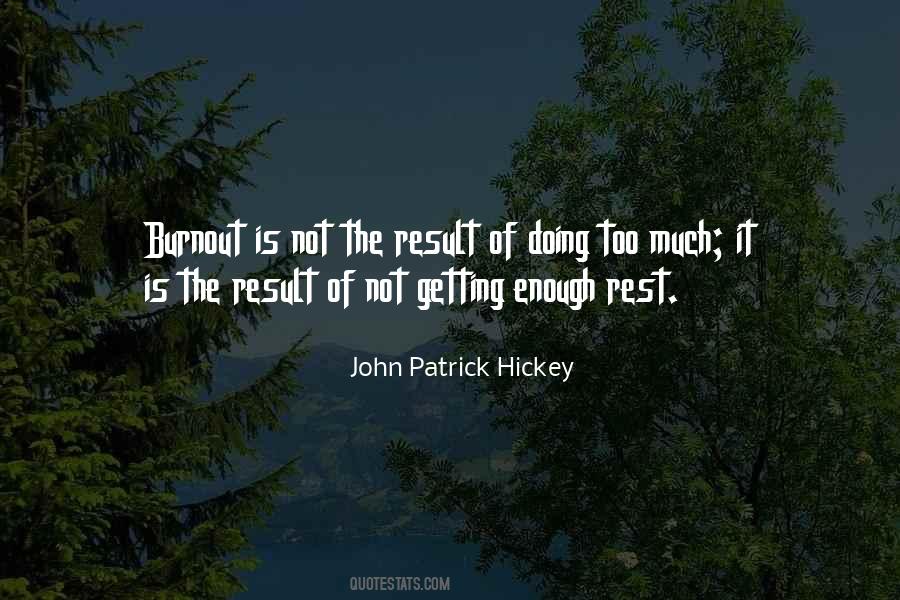 Getting Enough Rest Quotes #1557023