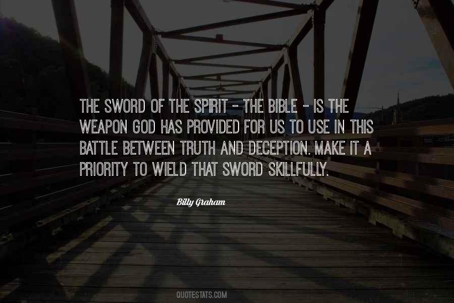 Quotes About The Sword Of The Spirit #352969