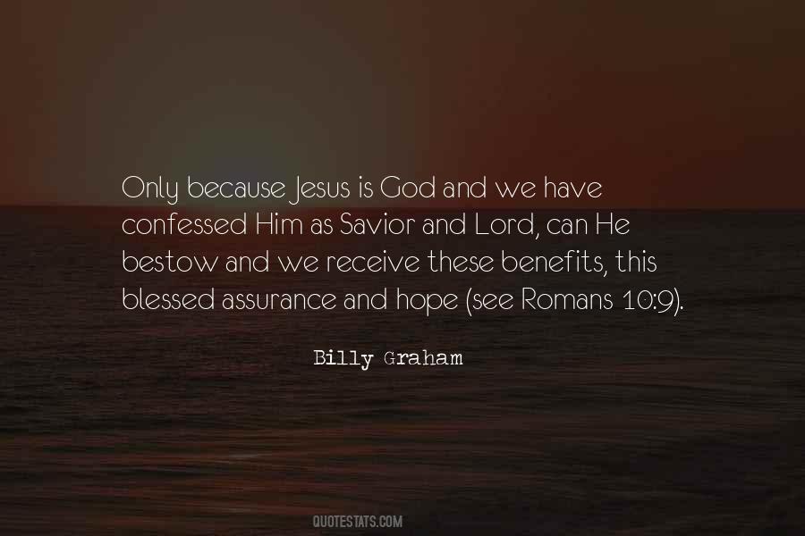 Quotes About Blessed Assurance #1399670