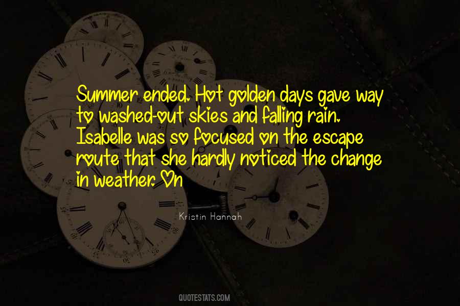 Quotes About Golden Days #291233