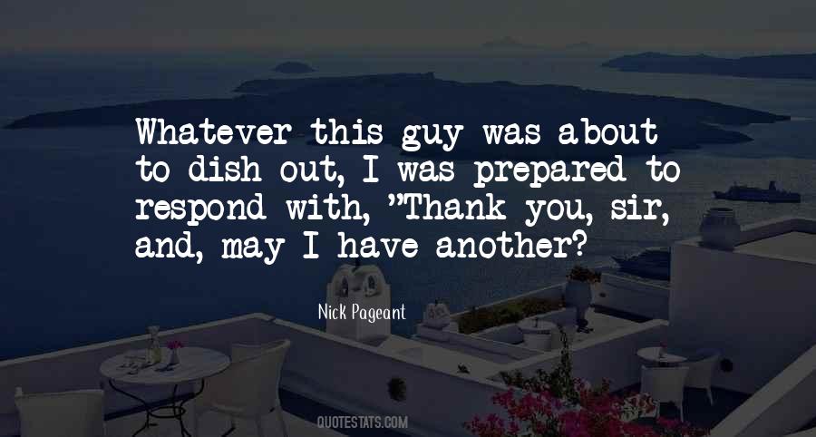 Thank You Sir Quotes #1585090