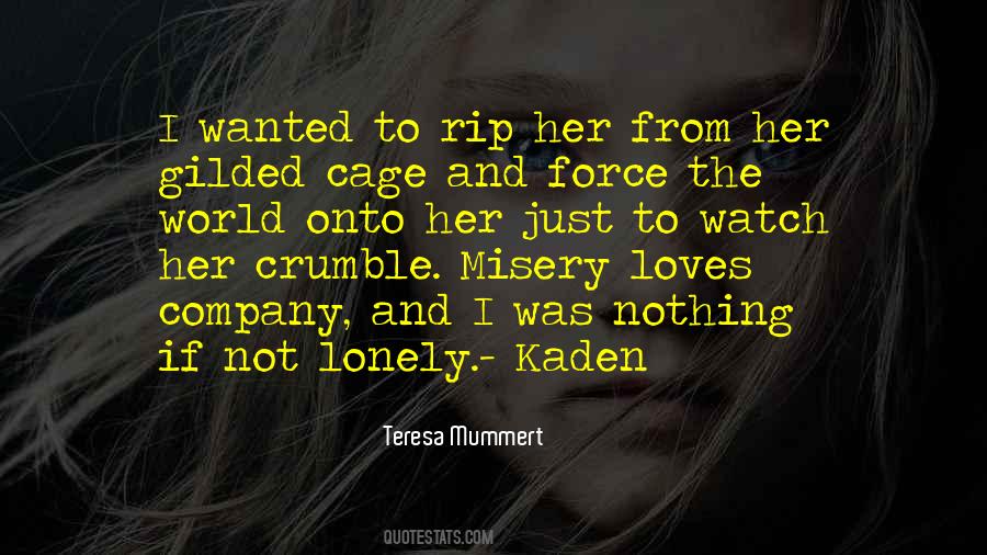 Quotes About Misery Loves Company #964223