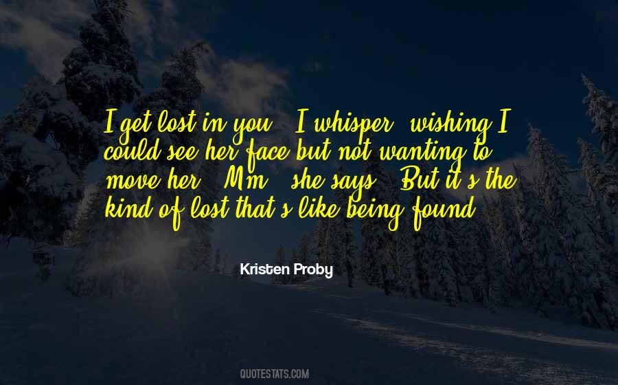 Quotes About You Lost Her #1136486