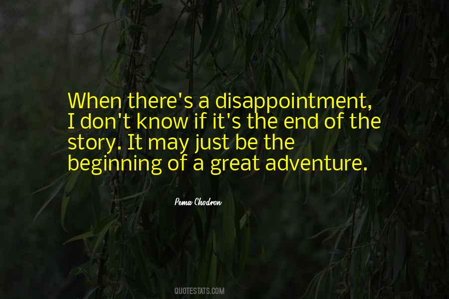 Quotes About Disappointment #1261307