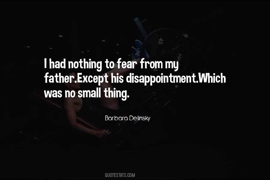 Quotes About Disappointment #1290670