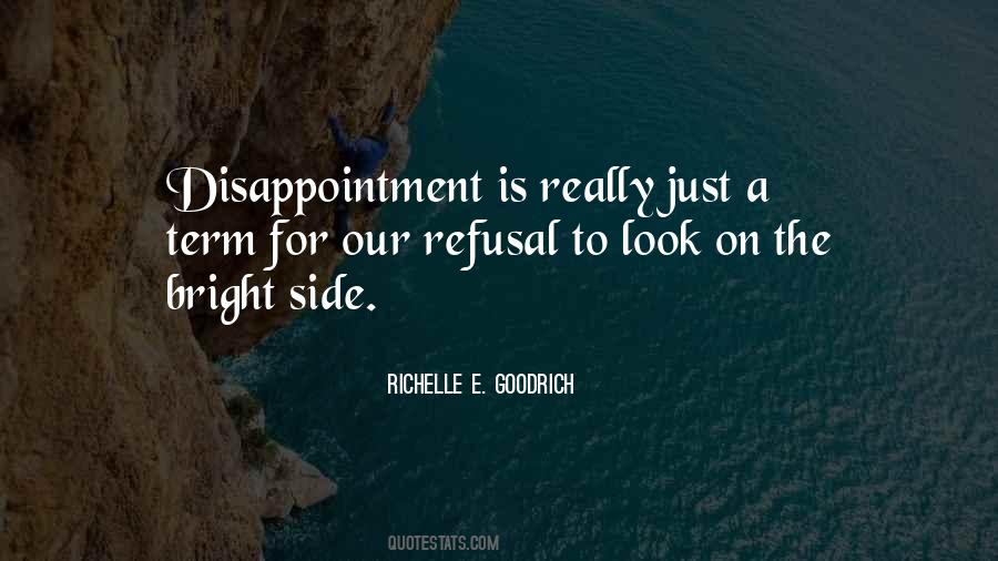 Quotes About Disappointment #1302344