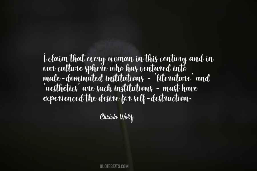 Quotes About Destruction Of Culture #783212