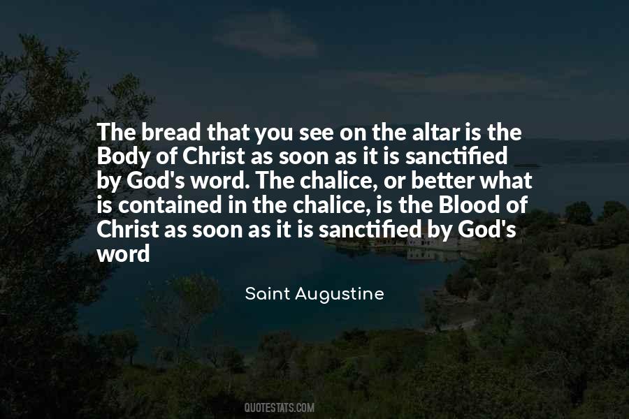 Quotes About The Body And Blood Of Christ #295752