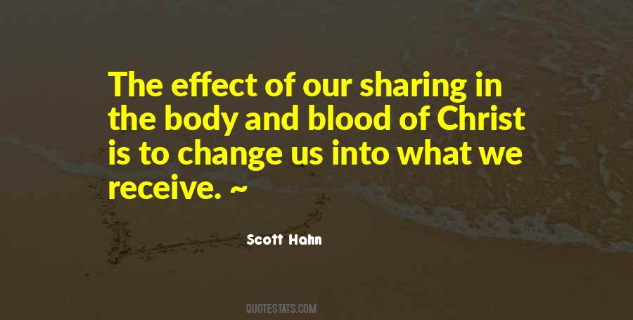 Quotes About The Body And Blood Of Christ #767057