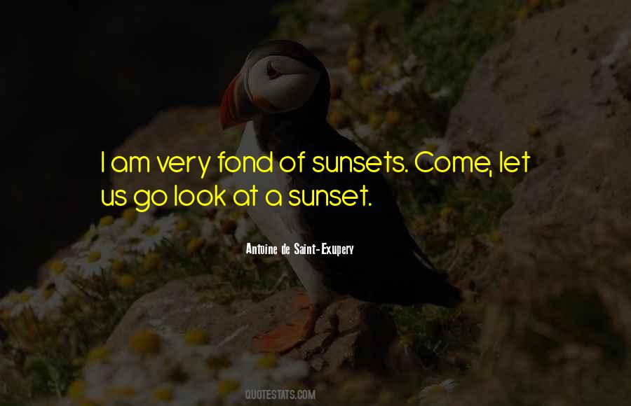 Quotes About A Sunset #876460