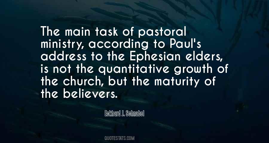 Quotes About Elders In The Church #1850619