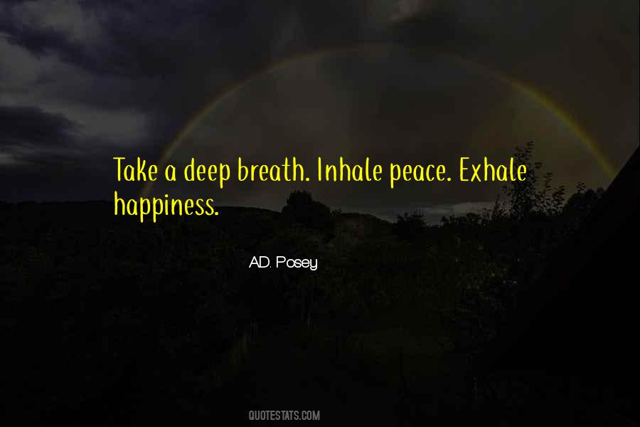 Exhale Inhale Quotes #169278