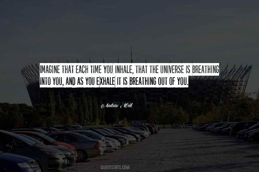 Exhale Inhale Quotes #26771