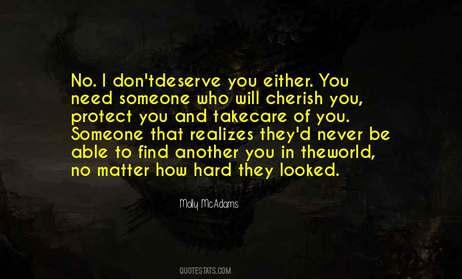 Deserve You Quotes #1099644