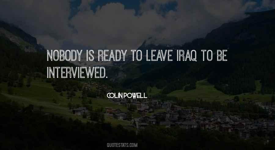 Quotes About Ready To Leave #594244