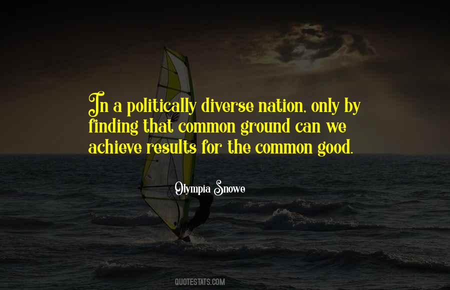 Finding Common Ground Quotes #208684